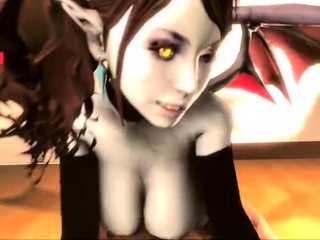 Camera testing in 3D fast fuck