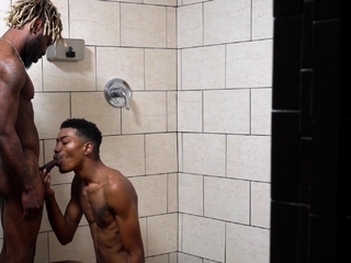 EdwardJames – Shower get steamy with bareback fuck
