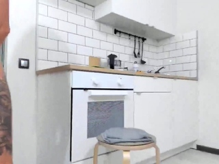 Huge tit blonde teen sucks a major cock hardcore