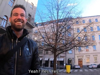 HUNT4K. Large-boobied MILF welcomes unknown man in twat