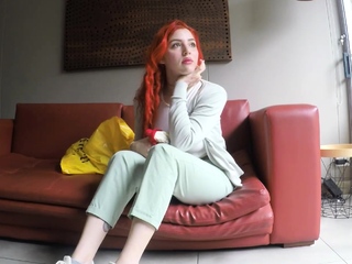 Shy Red Head Colombian Impresses her Agent