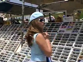 Small April masturbates