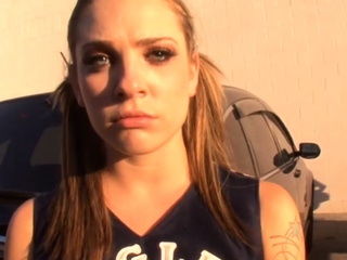 Smutty angel in bizarre sex