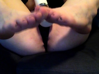 Stacked brunette goes solo toys and masturbation