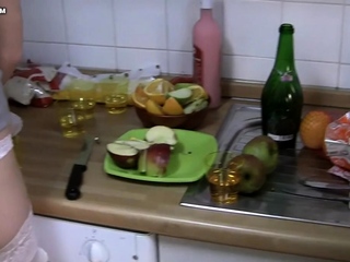 Amateur blonde cutie fucked difficult in public