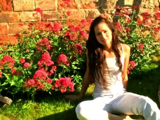 Attractive teen ebony solo toy masturbation