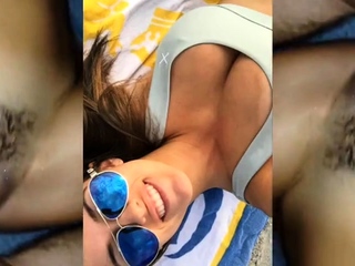 Fishing Girl – Beautiful Brunette Gets Fucks By Crew