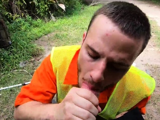 Good tough gay porn Cock Sucking Field Trip