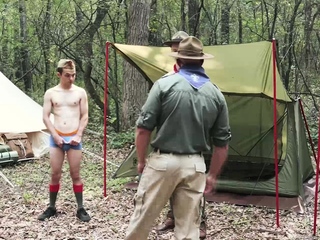 Interest! boys and cocks standing to interest!