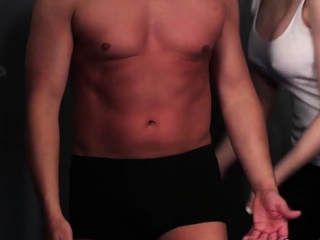 Policewomen providing head and jerking