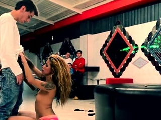 Sinful exotic brunette princess gets squeezed and teased