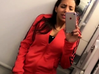 Amateur super hot brunette masturbating three mp4