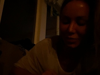 An amateur MILF blowjob followed by hot fucking