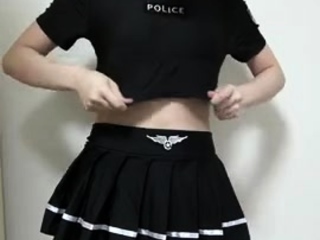 Asian hottie with good huge boobs