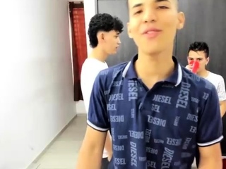 Cute amateur twink very first time gay anal fuck in van