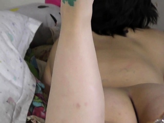 Gorgeous brunette in attractive solo fingering masturbation four wmv