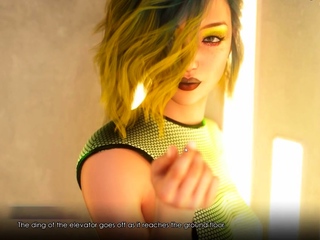 Hentai redhead provides blowjob and obtaining sex