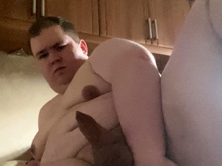 Large cock jerked off by gay on webcam