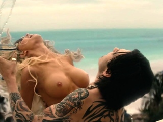 Lily James in a variety of sex scenes