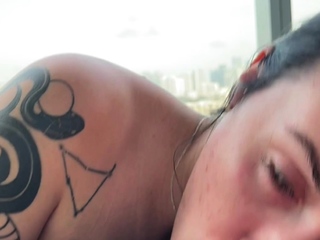 Pov homemade amateur facial cumshot and blowjob