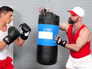 Wolfie Braden Shaw fists Andrew Connor and Jim Match