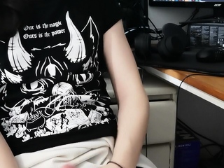 Amateur Solo Shemale Masturbation