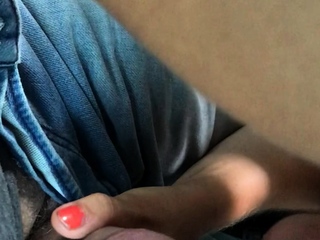 Amateur Teen Blowjob Below the Cover