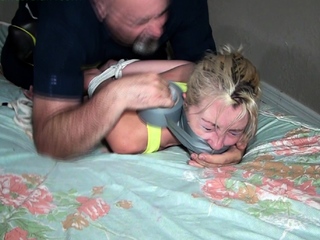 Blonde milf agreed for BDSM tough sex