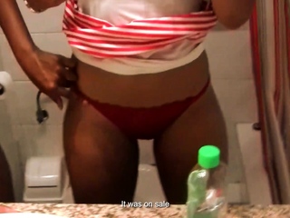 Cute Black College Girl With Match Physique Consuming Ass And Pussy!