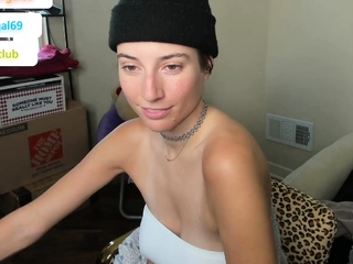 Excellent Large Boobs On Masturbating Redhead