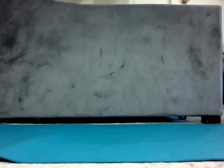 Hot brunette foot fetish play