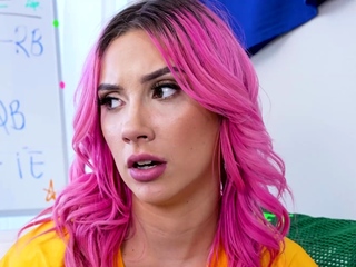 Jazmin Luv and Aubree Valentine swapping dad and fucks