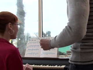 SLIM FRENCH MILF ENORA &amp PI-ANAL LESSON