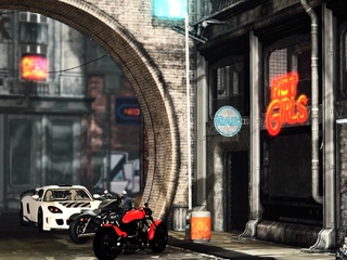 A attractive nerdy girl in cuffs gets fucked by a disco man