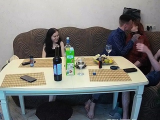 Amateur teens group sex