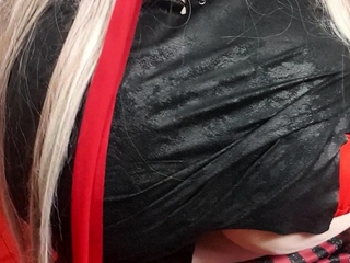 Attractive pirate susi masturbating with white cock