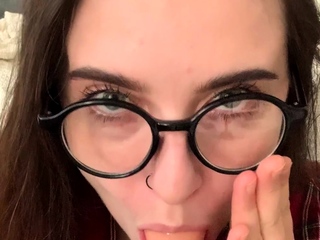 Attractive teen ebony solo toy masturbation