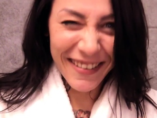 Hardcore double penetration threesome