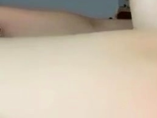 Huge boob brunette masturbates on webcam