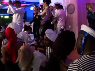 Wild honeys are obtaining wicked pussy banging by hungry chaps