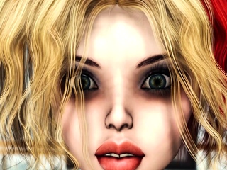 A attractive girl gets fucked by an android monster in sci-fi lab