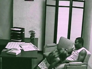Black Couple Fucking in workplace