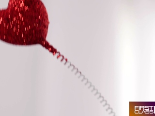 Cuties Jenna Foxx And Sonia Harcourt Messy Valentine’s Day