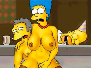 Marge Simpson cheating wife film