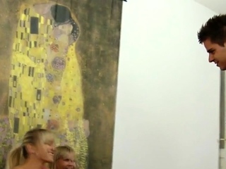 Pegging doms get pleasure from 3some strapon fucking male aasshole