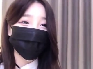 POV close up asian gf blowjob