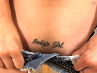 POV tattoo and piercing babe sucks dong