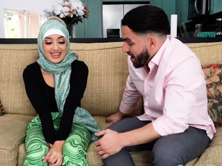 Stepmom and stepdaughter fucks the tutor