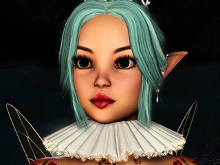 A attractive young fairy gets fucked difficult by large orcks outside