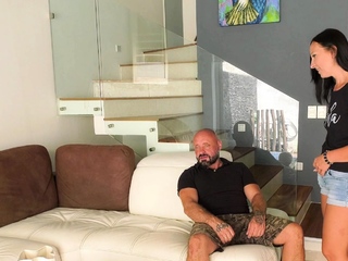 accidental creampie – he cum also rapidly at german skinny Milf